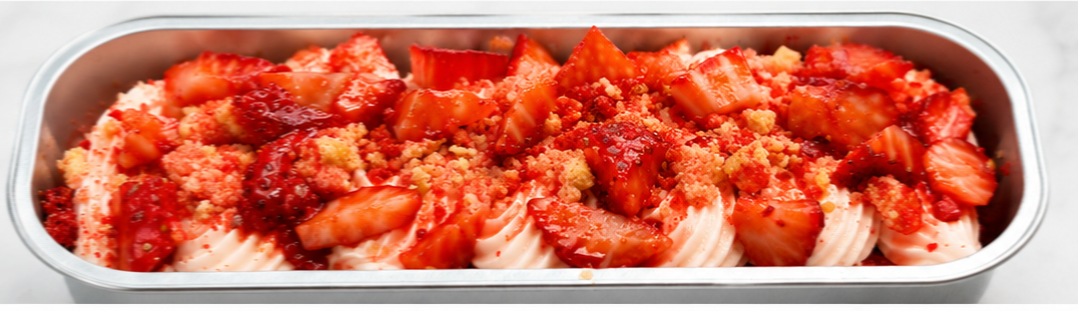 Strawberry Crunch Mini Loaf (w/Strawberries)