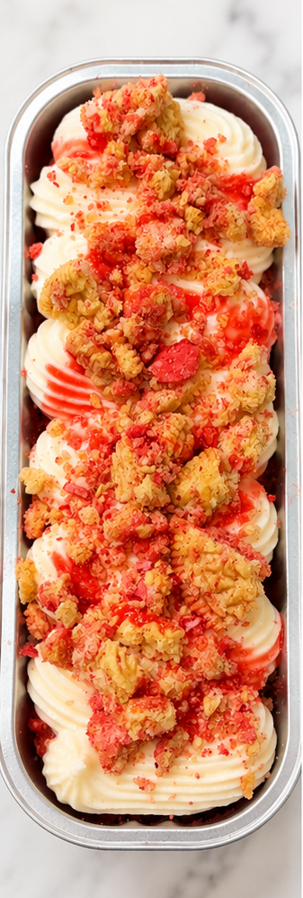 Strawberry Crunch Mini Loaf
